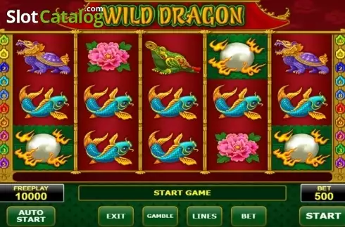 画面5. Wild Dragon (Amatic) カジノスロット