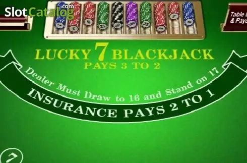 Lucky 7 Blackjack Logotipo