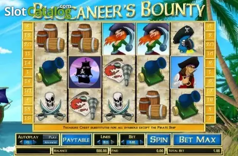 Schermo4. Buccaneer's Bounty slot