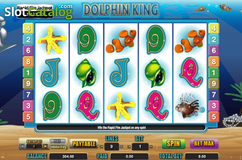 Bildschirm4. Dolphin King slot