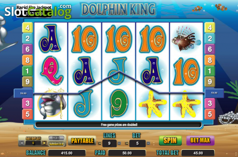 Bildschirm5. Dolphin King slot
