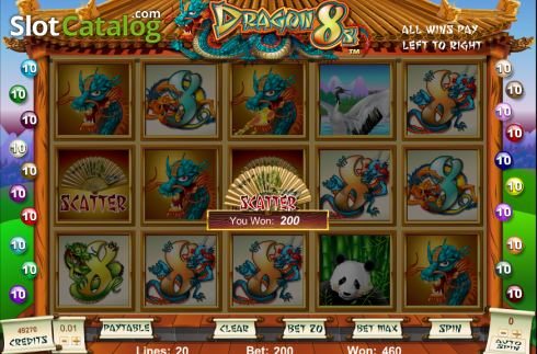 Skärmdump7. Dragon 8s slot