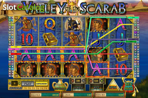 Screen6. Valley of the Scarab slot