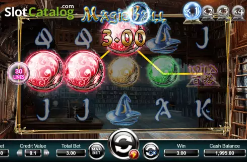 Bildschirm4. Magic Ball (Ameba) slot