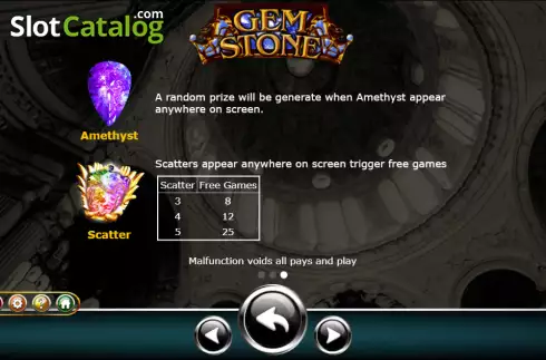 Captura de tela7. Gemstone (Ameba) slot