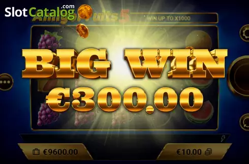Big Win. Amigo Fruits 5 slot