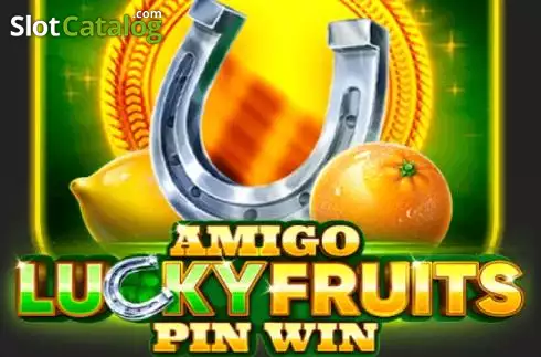 Amigo Lucky Fruits Pin Win Logo