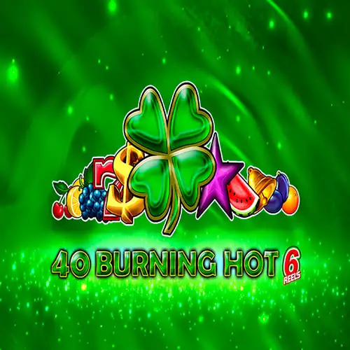 40 Burning Hot 6 Reels ロゴ