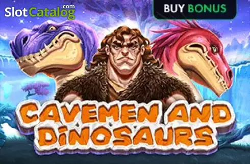 Cavemen and Dinosaurs Logo