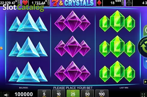 Ecran2. 7 & Crystals slot