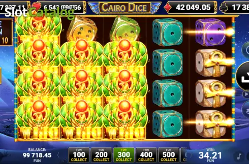 Скрін3. Cairo Dice слот