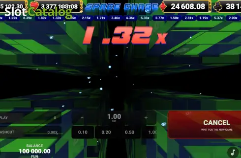 Captura de tela2. Space Chase slot