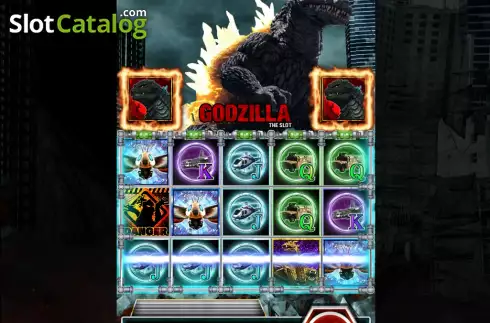 Win Screen 2. Godzilla slot