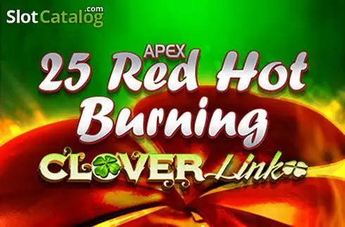 25 Red Hot Burning Clover Link Λογότυπο