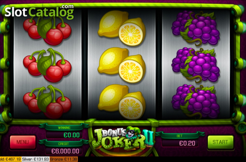 Screenshot2. Bonus Joker 2 slot