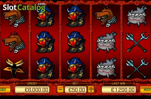 画面3. Hell Game カジノスロット