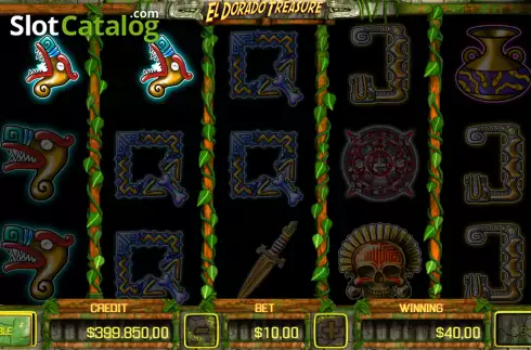 Screenshot3. El Dorado Treasure slot