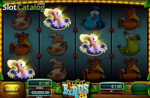 Win Screen 2. Slot Birds 81 slot