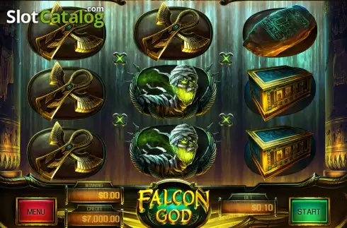 Pantalla2. Falcon God Tragamonedas 