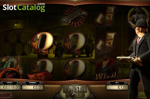 Screenshot4. Gangster World slot