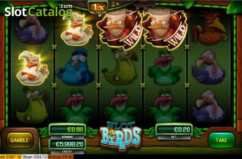 Win screen 2. Slot Birds slot
