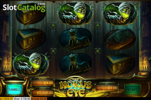 Skärmdump3. Horus Eye (Apollo Games) slot
