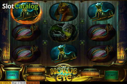Ekran4. Horus Eye (Apollo Games) yuvası