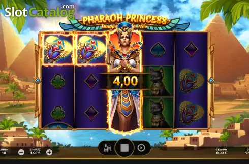 Pantalla6. Pharaoh Princess Tragamonedas 