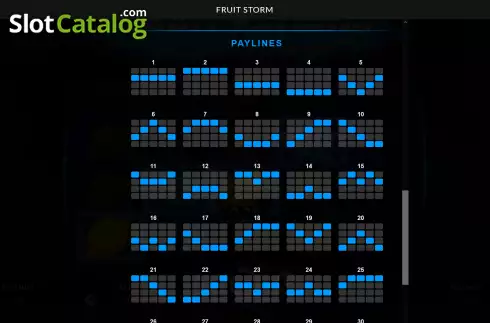 Bildschirm7. Fruit Storm (Apparat Gaming) slot