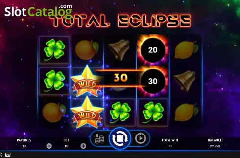 Win screen 2. Total Eclipse slot