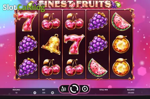 Reel Screen. Finest Fruits slot