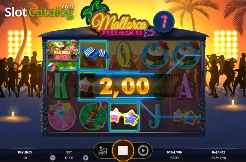Free Spins Win Screen 3. Mallorca Wilds slot