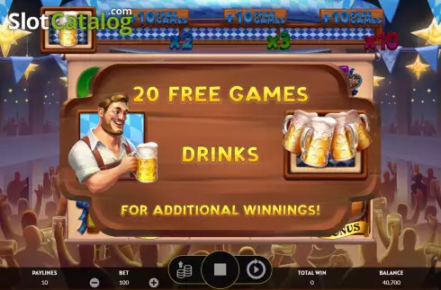 Free Spins Win Screen 2. October Bier Frenzy slot