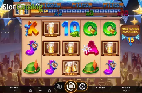 Free Spins Win Screen 3. October Bier Frenzy slot