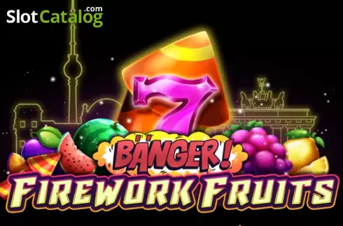 Banger! Firework Fruits Logo