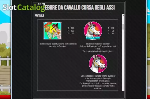 Οθόνη6. Febbre Da Cavallo - Corsa Degli Assi Κουλοχέρης 