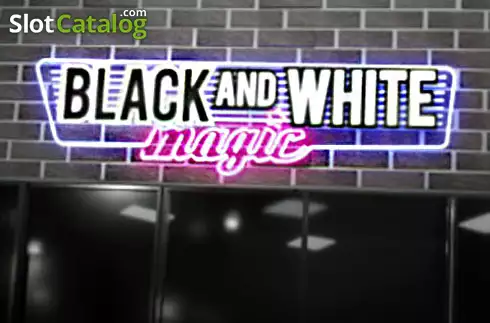 Black and White Magic Logo