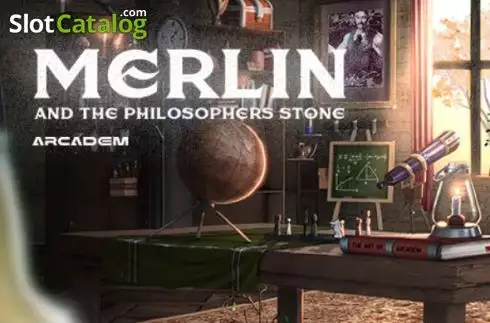 Merlin and The Philosophers Stone Logo