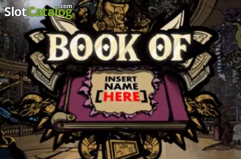 Book of Insert Name Here Logo