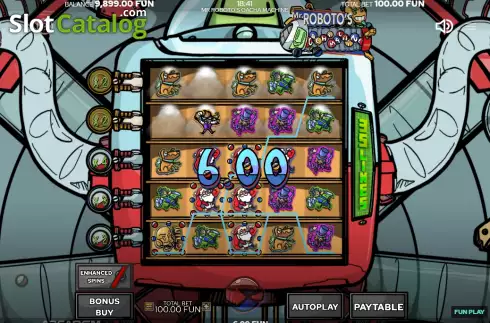 Captura de tela3. Mr. Roboto's Gacha Machine slot