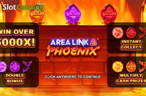Start Screen. Area Link Phoenix slot