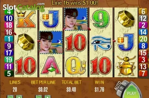 Screen5. Queen Of The Nile slot
