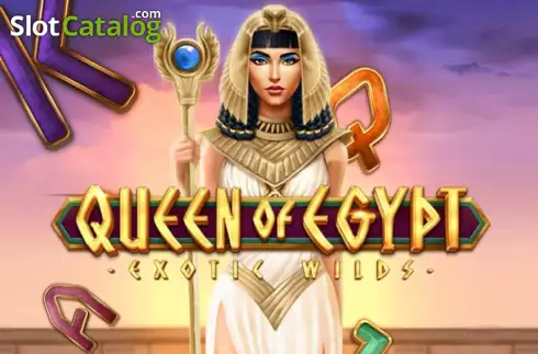Queen of Egypt Exotic Wilds Logo