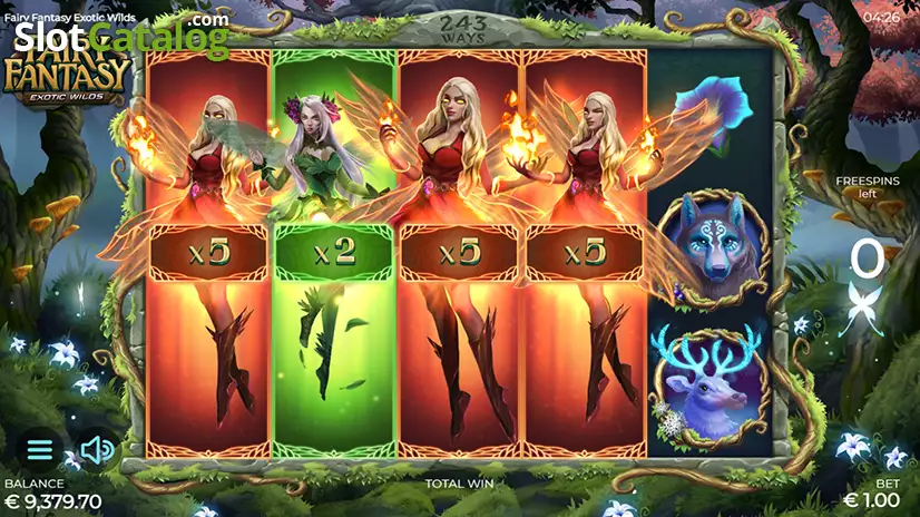 Fairy Fantasy Exotic Wilds Free Spins
