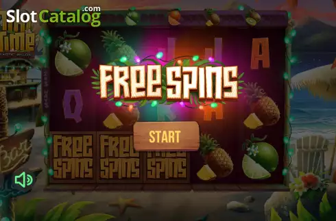 Free Spins Win Screen 2. Tiki Time Exotic Wilds slot