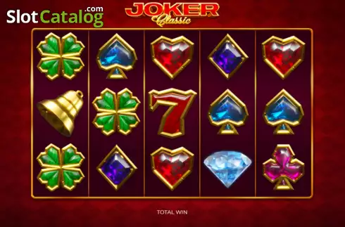 Game screen. Joker Classic slot
