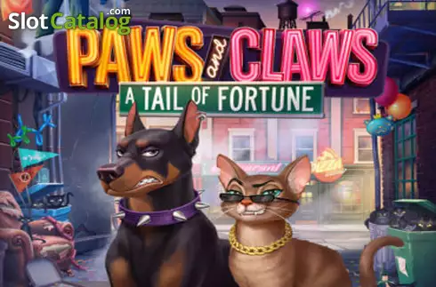 Paws and Claws: A Tail of Fortune Logo