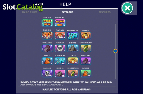 Skärmdump6. Animal Arcade slot