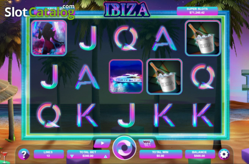 Bildschirm2. Ibiza slot