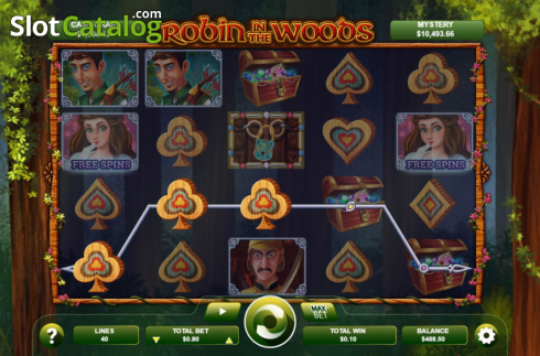 Skärmdump4. Robin in the Woods (Arrows Edge) slot